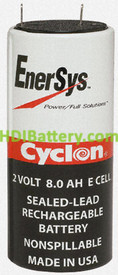 Bateria Cyclon 2 Voltios 8 Amperios 0850-0004